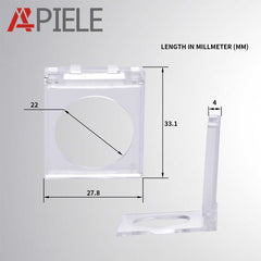 16mm/19mm/22mm Push Button Switch Dustproof Cover Transparent Plastic Protector(3 Pcs) - 22mm- 16mm/19mm/22mm Push Button Switch Dustproof Cover Transparent Plastic Protector(3 Pcs) - 22mm-