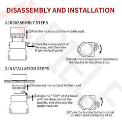 22mm Momentary Push Button Switch 1NO 1NC Metal Head - Blue-