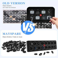 APIELE 16 Gang Multicolored Toggle Momentary Switch Panel, Electronic Relay System For Yachts Trucks Off-Road Vehicles RVs SUVs UTVs ATVs- IP68 Waterproof