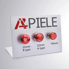 19mm Metal Emergency Stop Push Button Swicth Latching 12-250V Stianless Steel 0.74 Mouting Hole