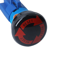16mm Emergency Stop Pushbutton Switch 1NO1NC 250V 5A with Quick connect Terminals
