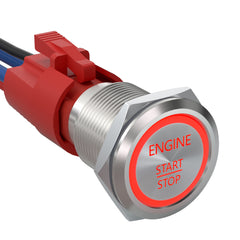 19mm Led LOGO Push Button Switch (To purchase customized products, please contact the official email info@apiele.com  Customized patterns start from 100 pieces)