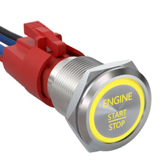 19mm Led LOGO Push Button Switch (To purchase customized products, please contact the official email info@apiele.com  Customized patterns start from 100 pieces)