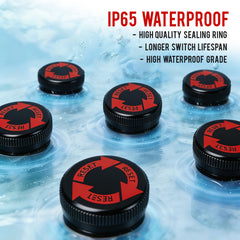 16mm Emergency Stop Pushbutton Switch 1NO1NC 250V 5A with Quick connect Terminals