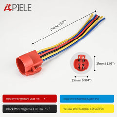 22mm push button switch Socket figure