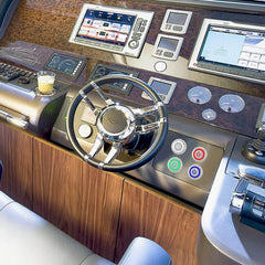 25mm push button switches are installed on boat