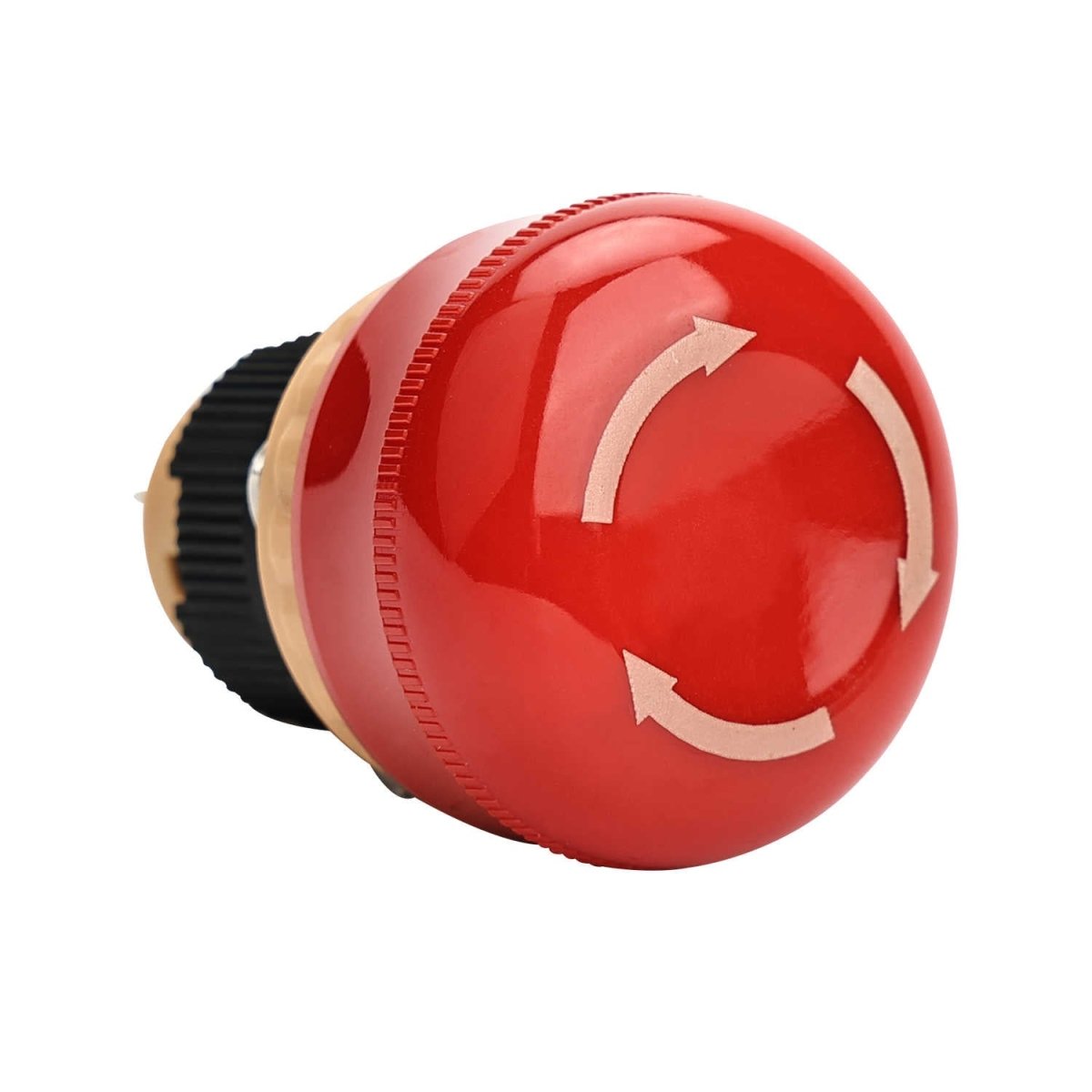 16mm Red Mushroom Emergency Stop Push Button Switch 250V 5 Amp LA16 Series - Type C-