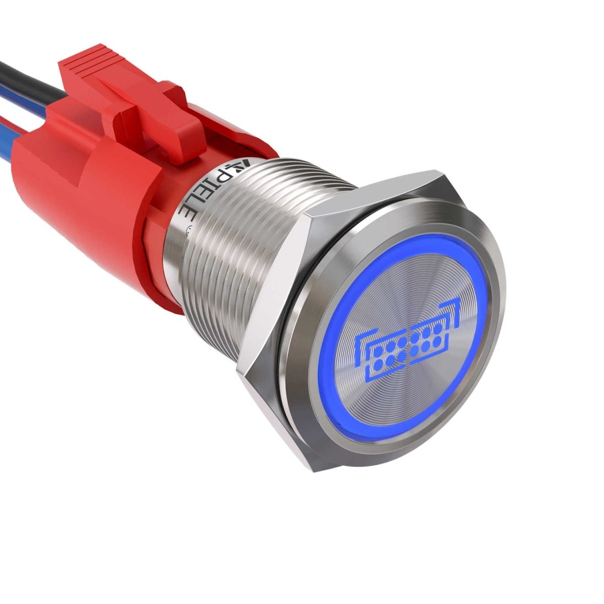 Customized LED LOGO Push Button Switch Momentary/Latching – APIELE