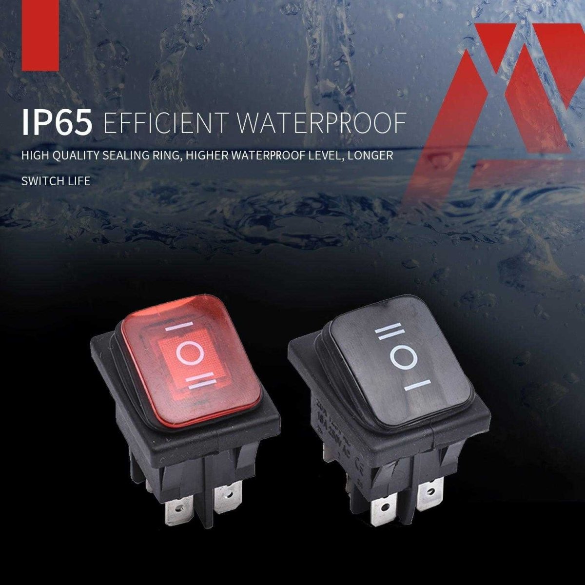 3 Position Switch Innfeeltech 3-Position Toggle Switch - 20A 125V, DPDT ...